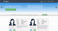 Desktop Screenshot of findari.com